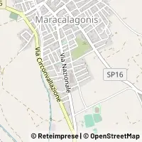 Kaart Maracalagonis