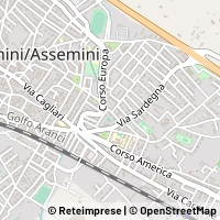 Mapa Assemini