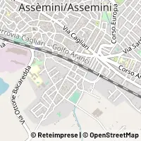 Mapa Assemini