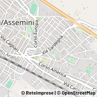 Karte Assemini
