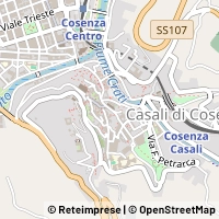 Mapa Cosenza
