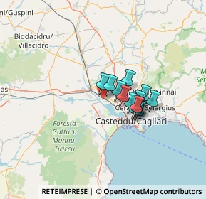 Mappa 09032 Assemini CA, Italia (9.39857)
