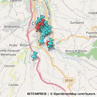 Mappa Via Antonio Toscano, 87100 Cosenza CS, Italia (1.57842)