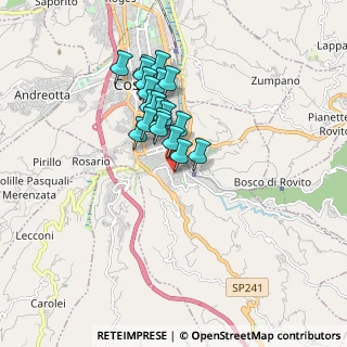 Mappa Via Padolisi, 87100 Cosenza CS, Italia (1.493)