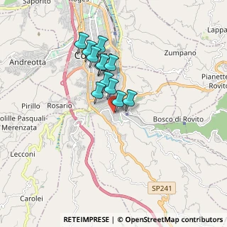 Mappa Corso Bernardino Telesio, 87100 Cosenza CS, Italia (1.47167)