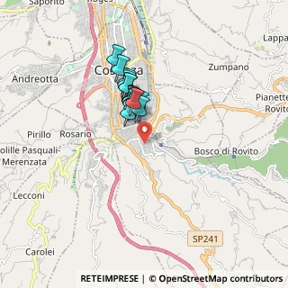 Mappa Via Antonio Toscano, 87100 Cosenza CS, Italia (1.31813)