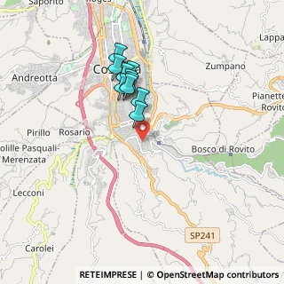 Mappa Corso Bernardino Telesio, 87100 Cosenza CS, Italia (1.62636)