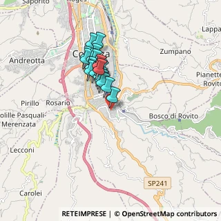 Mappa Corso Bernardino Telesio, 87100 Cosenza CS, Italia (1.553)