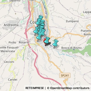 Mappa Via Padolisi, 87100 Cosenza CS, Italia (1.259)