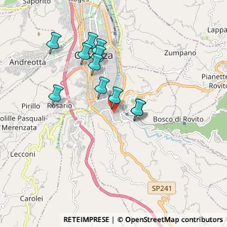 Mappa Via Padolisi, 87100 Cosenza CS, Italia (1.84091)