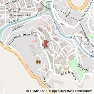 Mappa Corso Vittorio Emanuele II,  22, 87100 Cosenza, Cosenza (Calabria)