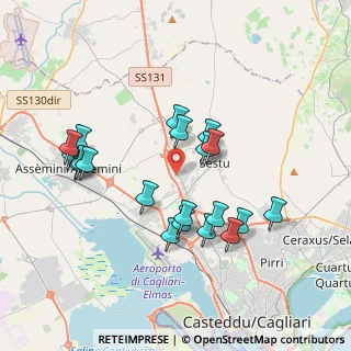 Mappa Località Pintoreddu, 09028 Sestu CA, Italia (3.9645)