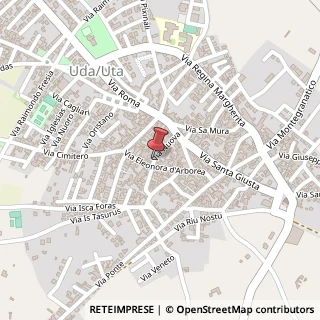 Mappa Via Nuova, 29b, 09010 Uta, Cagliari (Sardegna)