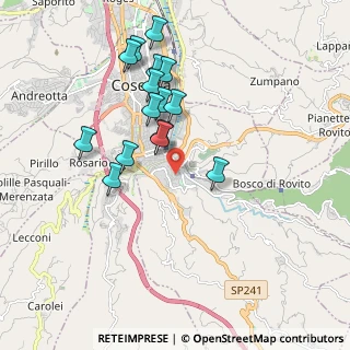 Mappa Piazza Parrasio Giano, 87100 Cosenza CS, Italia (1.956)