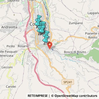 Mappa Via Spirito Santo, 87100 Cosenza CS, Italia (1.74545)