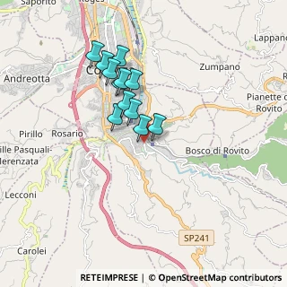 Mappa Via Spirito Santo, 87100 Cosenza CS, Italia (1.56833)