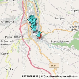Mappa Via Spirito Santo, 87100 Cosenza CS, Italia (1.60769)