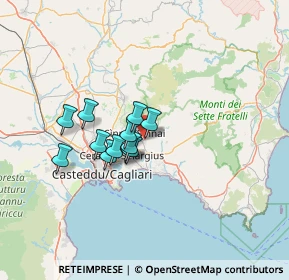 Mappa Via Cristoforo Colombo, 09040 Maracalagonis CA, Italia (10.2025)