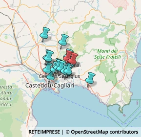 Mappa Via Cristoforo Colombo, 09040 Maracalagonis CA, Italia (8.65294)