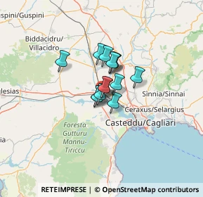 Mappa Via Umberto I, 09010 Uta CA, Italia (6.92643)