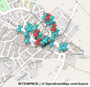 Mappa Via Umberto I, 09010 Uta CA, Italia (0.14444)