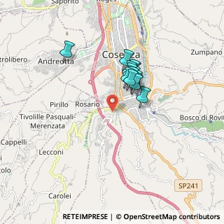 Mappa CAP, 87100 Cosenza CS, Italia (1.38571)