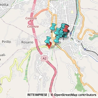 Mappa Via Irto Alta, 87100 Cosenza CS, Italia (0.812)