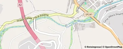 Mappa Cosenza