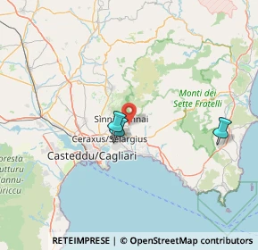 Mappa 09048 Sinnai CA, Italia (40.13333)