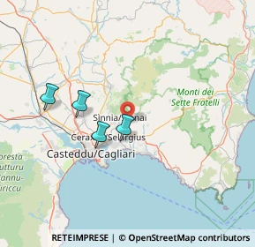 Mappa 09048 Sinnai CA, Italia (22.414)