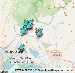 Mappa 09048 Sinnai CA, Italia (3.0125)