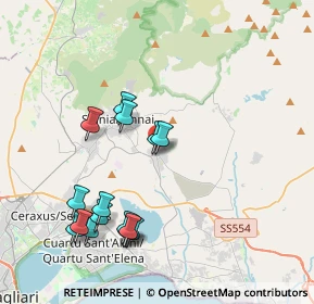 Mappa 09048 Sinnai CA, Italia (4.526)