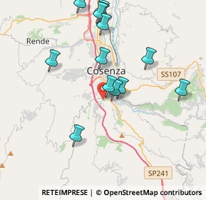 Mappa 87045 Cosenza CS, Italia (4.35)
