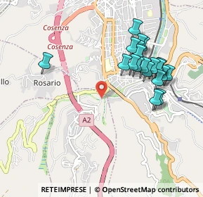 Mappa Via Francesco Principe, 87045 Cosenza CS, Italia (1.077)