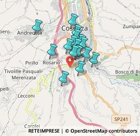 Mappa Via Francesco Principe, 87045 Cosenza CS, Italia (1.22118)