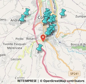 Mappa 87045 Cosenza CS, Italia (1.73375)