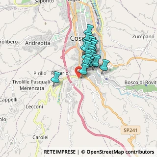 Mappa Via Francesco Principe, 87045 Cosenza CS, Italia (1.217)