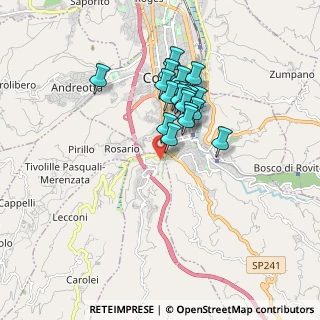 Mappa Via Francesco Principe, 87045 Laurignano CS, Italia (1.499)