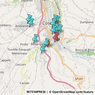 Mappa Via Francesco Principe, 87045 Cosenza CS, Italia (1.65692)
