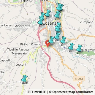 Mappa Via Francesco Principe, 87045 Laurignano CS, Italia (2.39286)