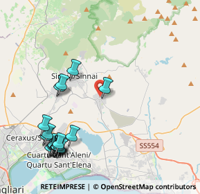 Mappa Via Antonio Gramsci, 09040 Maracalagonis CA, Italia (5.615)