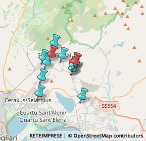 Mappa Via Antonio Gramsci, 09040 Maracalagonis CA, Italia (2.37)