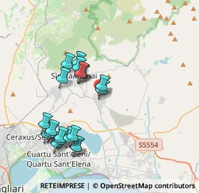 Mappa Via Antonio Gramsci, 09040 Maracalagonis CA, Italia (4.138)