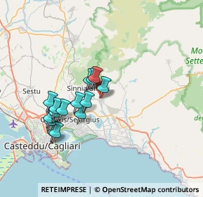 Mappa Via Antonio Gramsci, 09040 Maracalagonis CA, Italia (6.86267)