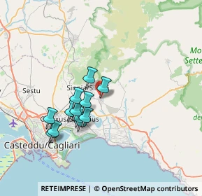 Mappa Via Antonio Gramsci, 09040 Maracalagonis CA, Italia (6.585)