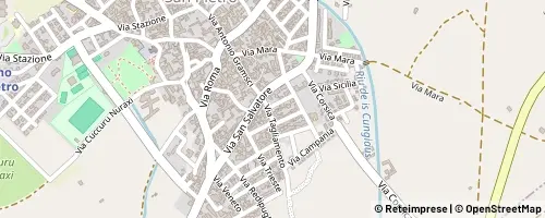 Mappa Settimo San Pietro