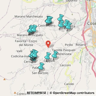 Mappa Contrada Pianetto, 87044 Cerisano CS, Italia (2.126)