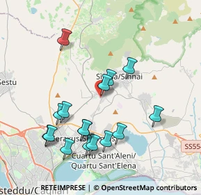 Mappa Via Gavino Dessì Deliperi, 09040 Settimo San Pietro CA, Italia (4.25688)