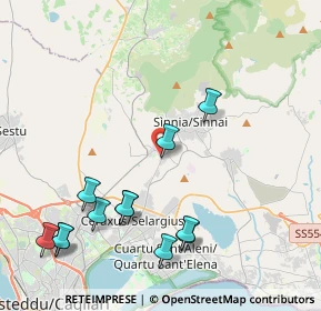 Mappa Via Gavino Dessì Deliperi, 09040 Settimo San Pietro CA, Italia (5.2325)