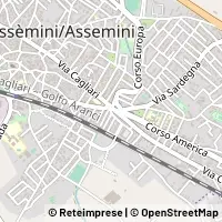 Mapa Assemini